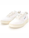 Men's Medalist Leather Low Top Sneakers White - AUTRY - BALAAN 4