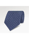 Monogram Classic Tie Blue - LOUIS VUITTON - BALAAN 3