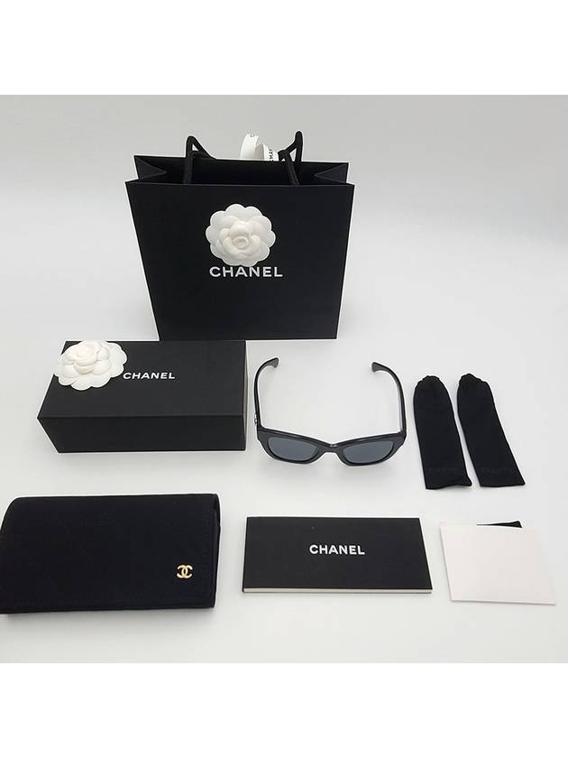 Heart Sunglasses Square Asian Fit A71468 - CHANEL - BALAAN 8