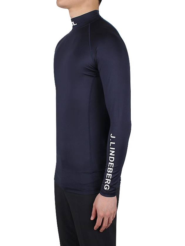 Aello Soft Compression Long Sleeve T-Shirt Blue - J.LINDEBERG - BALAAN 5