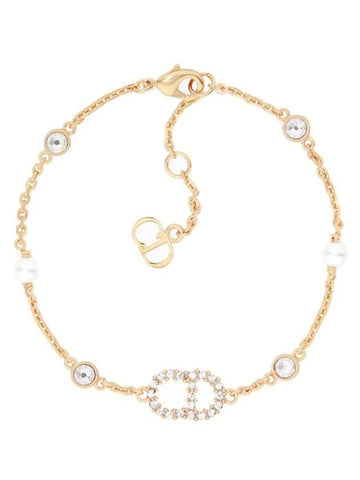 Claire D Lune Pearl Bracelet Gold - DIOR - BALAAN 1