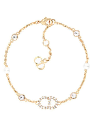 Claire D Lune Pearl Bracelet Gold - DIOR - BALAAN 1