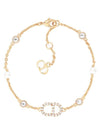 Claire D Lune Pearl Bracelet Gold - DIOR - BALAAN 1