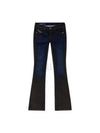 1969 D Ebby Logo Plaque Bootcut Jeans Dark Blue - DIESEL - BALAAN 2