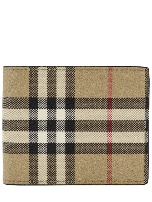 Vintage Check Slim Half Wallet Beige - BURBERRY - BALAAN 2