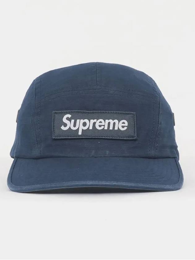 Patch Logo Military Men s Camp Cap FW24H23 NAVY - SUPREME - BALAAN 3