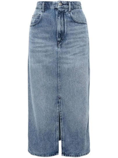 Tillauria Midi Denim H-Line Skirt Blue - ISABEL MARANT - BALAAN 2