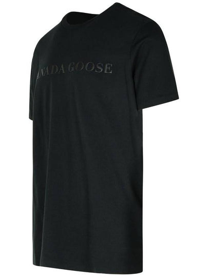 Canada Goose 'Emersen' Black Cotton T-Shirt - CANADA GOOSE - BALAAN 2