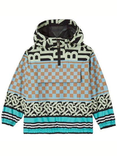 Kids Print Hooded Jacket Multi 8047942 - BURBERRY - BALAAN 2