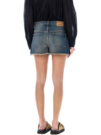 Lesia denim shorts - ISABEL MARANT ETOILE - BALAAN 2