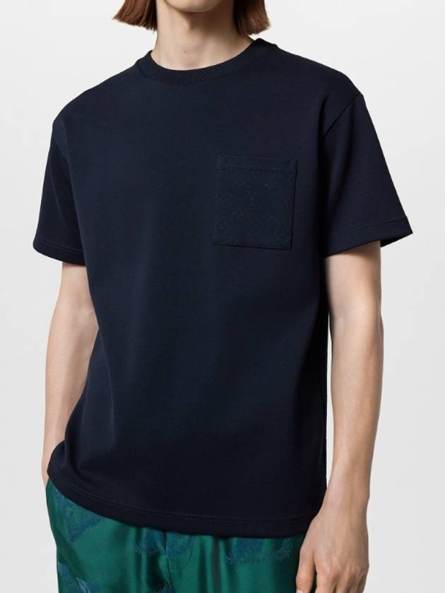 Pique Cotton T Shirt 1AFBAG - LOUIS VUITTON - BALAAN 3