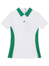 Golf Elina Regular Fit Short Sleeve T-Shirt White - J.LINDEBERG - BALAAN 3