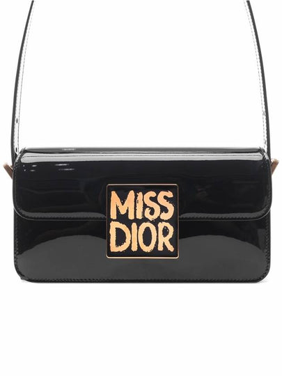 Miss Flap Bag Black Patent Calfskin M2610UWIS M900 - DIOR - BALAAN 2