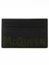 Graffiti Logo Card Wallet Grey - ALEXANDER MCQUEEN - BALAAN 2