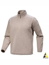 Covert Half-Zip Neck Long Sleeve T-Shirt Beige - ARC'TERYX - BALAAN 2