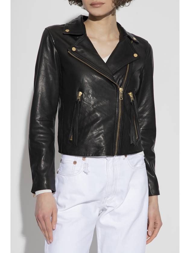 AllSaints ‘Dalby’ Leather Jacket, Women's, Black - ALLSAINTS - BALAAN 3