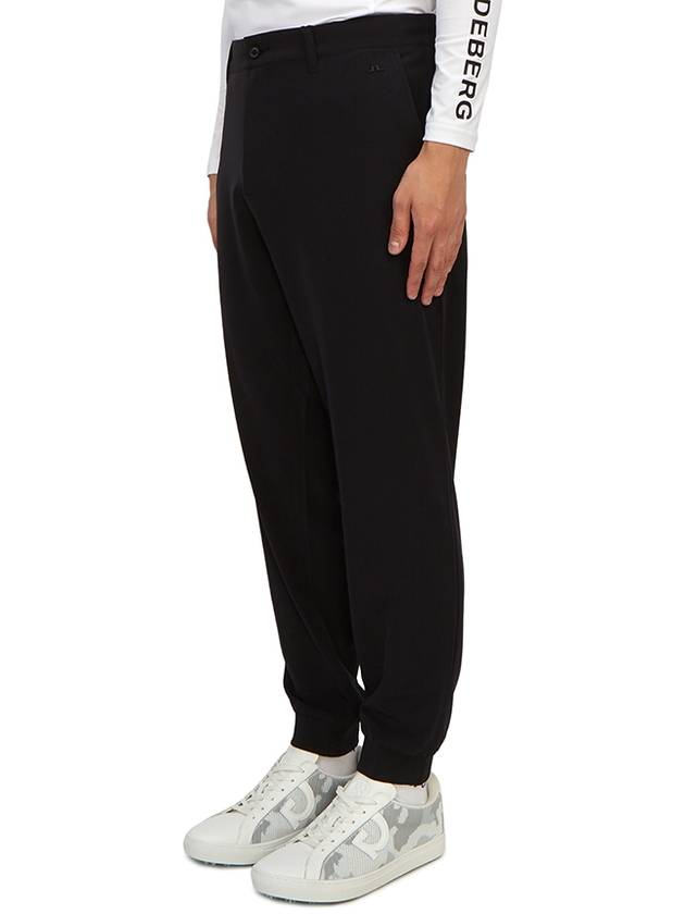 Cuff Mid-Rise Jogger Pants Black - J.LINDEBERG - BALAAN 3