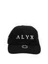 Embroidered Logo Cotton Ball Cap Black - 1017 ALYX 9SM - BALAAN 2