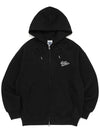 2 WAY Wave EDS Hooded Hooded Zipup Black - POLYGRAM - BALAAN 6