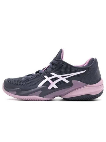 Court FF 3 Clay Low Top Sneakers Indigo Fog - ASICS - BALAAN 1