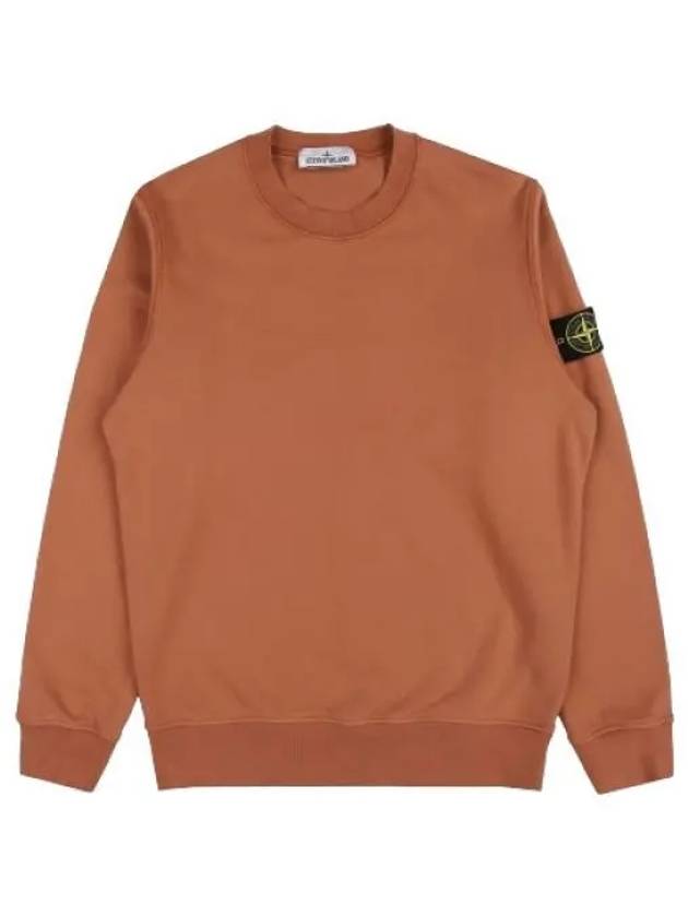 Wappen Patch Garment Dyed Sweatshirt Brown - STONE ISLAND - BALAAN 2