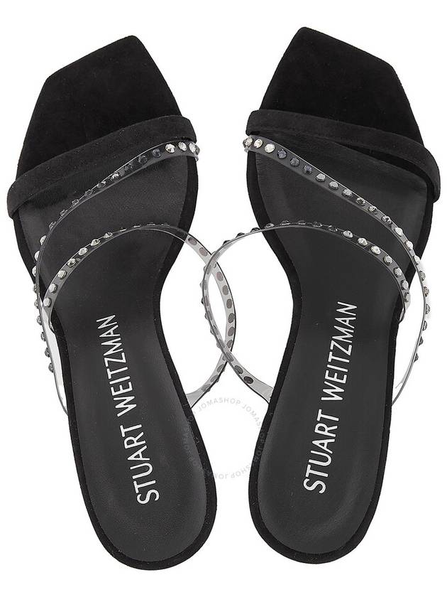 Stuart Weitzman Strapeze Crystal 85 Mules, Brand Size 36 ( US Size 5.5 ) - STUART WEITZMAN - BALAAN 3