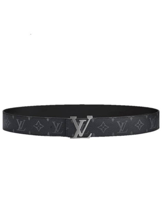 Initial 40mm Reversible Belt Dark Ruthenium M9043 - LOUIS VUITTON - BALAAN 1