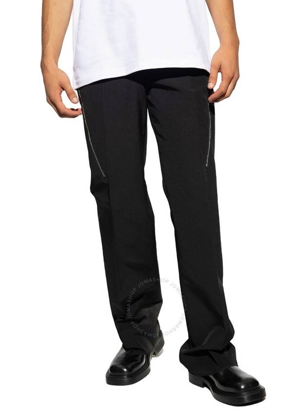 Ferragamo Zip Detail Tailored Trousers, Brand Size 48 (Waist Size 32") - SALVATORE FERRAGAMO - BALAAN 2