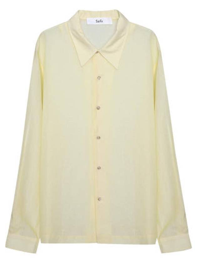 Seper Long Sleeve Shirt SANCHOSHIRTVOLUMINOUSBEIGE Free VOLUMINOUS BEIGE - SEFR - BALAAN 1