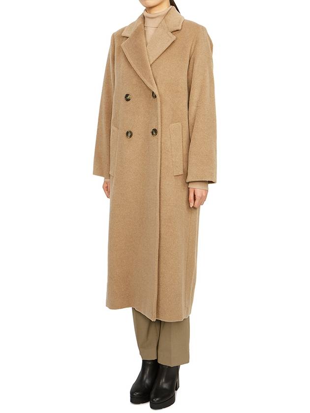 Zufolo Double Coat Beige Brown - MAX MARA - BALAAN 3