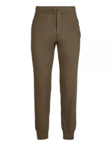 Light Fleece Track Pants Brown - CP COMPANY - BALAAN 1