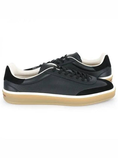 Tennis Walk Low Top Sneakers Black - LORO PIANA - BALAAN 2