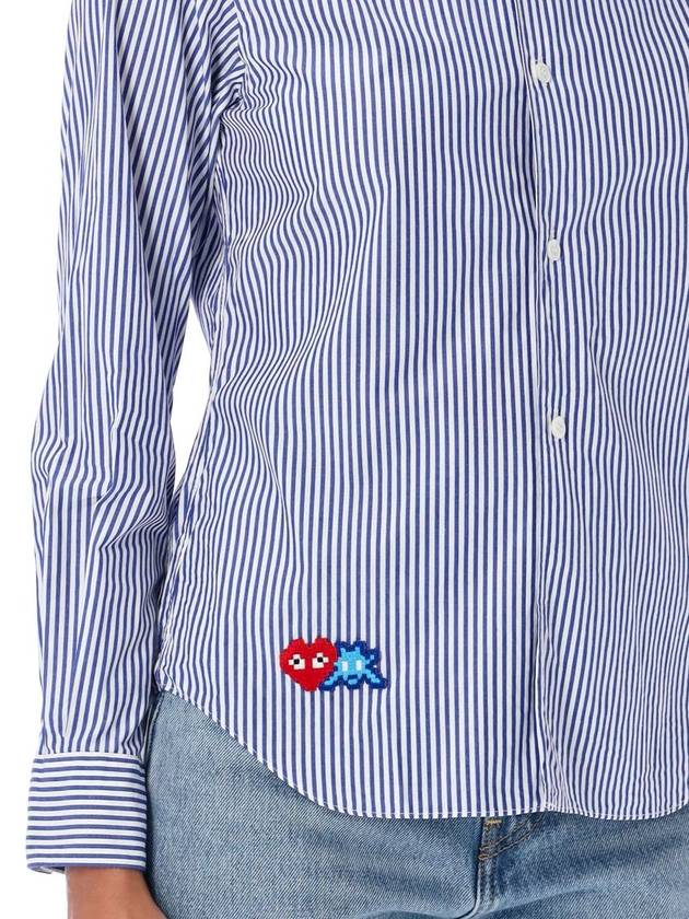 Comme Des Garçons Play Pixel Shirt - COMME DES GARCONS PLAY - BALAAN 3