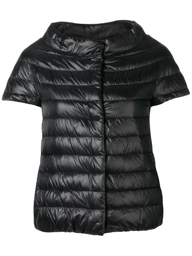 Women's Emilia Padded Capes Black - HERNO - BALAAN 1