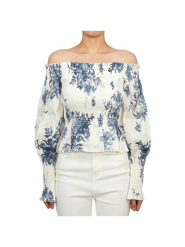 Lara Dekorah Off Shoulder Blouse White - ALLSAINTS - BALAAN 1