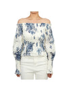 Lara Dekorah Off Shoulder Blouse White - ALLSAINTS - BALAAN 2