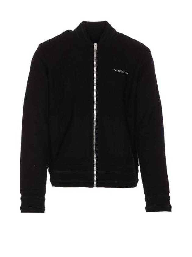 4G Star Logo Wool Bomber Jacket Black - GIVENCHY - BALAAN 2