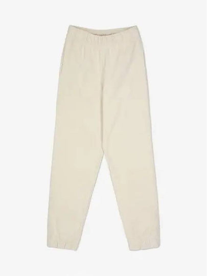 Side Logo Cotton JoGGer Track Pants White - GANNI - BALAAN 2