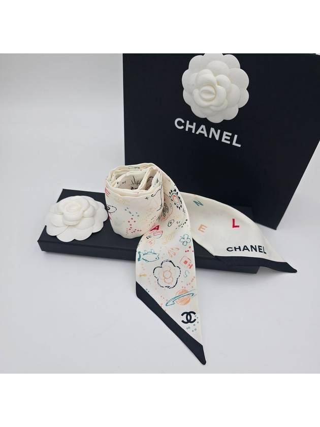 Scarf Bandeau Twilly CC Logo AAA665 - CHANEL - BALAAN 2