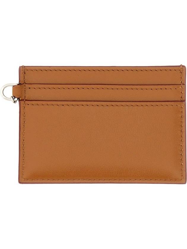 Sling Logo Plaque Card Holder Brown - ALEXANDER MCQUEEN - BALAAN 5