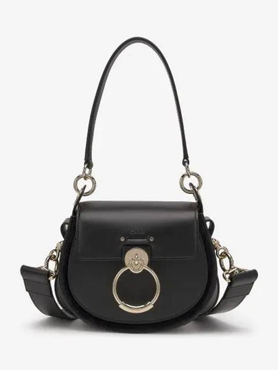 Tess Small Shoulder Bag Black - CHLOE - BALAAN 2