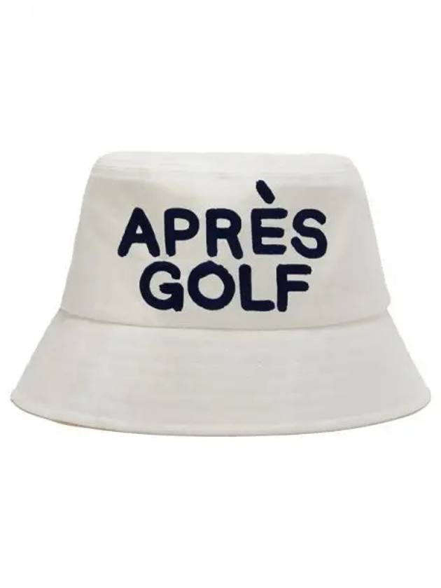 Apres Golf Cotton Twill Bucket Hat Snow - G/FORE - BALAAN 2