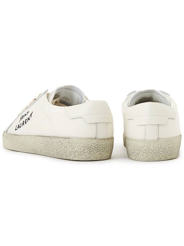 Court Classic SL/06 Sneakers Cream - SAINT LAURENT - BALAAN 7