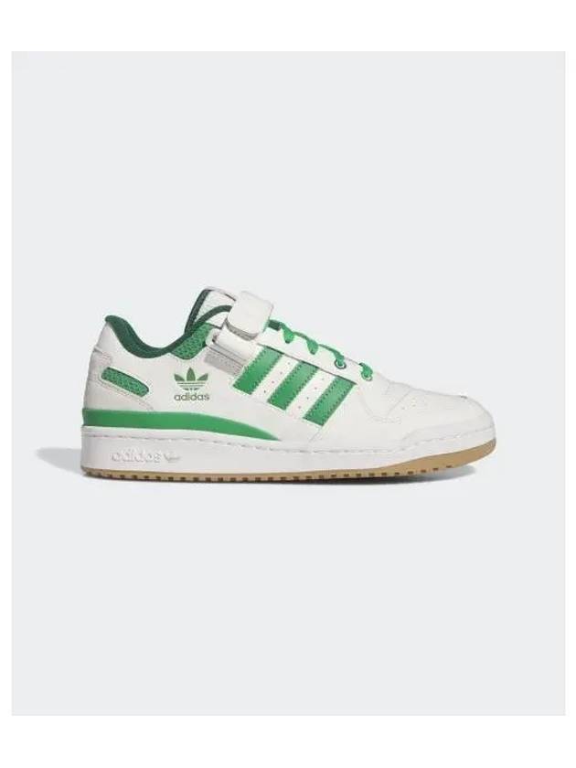 Forum Low Ankle Strap Low Top Sneakers Green Cloud White - ADIDAS - BALAAN 2