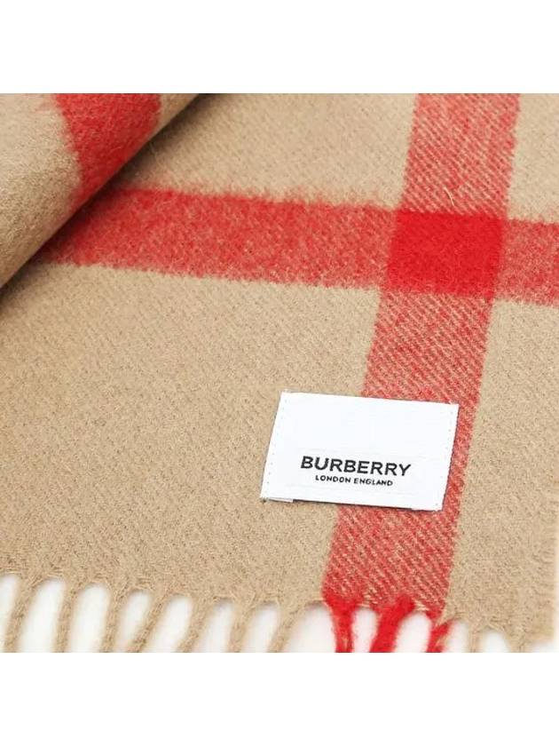 Vintage Check Cashmere Muffler - BURBERRY - BALAAN 5