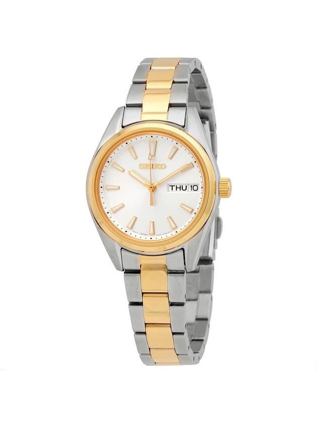 Seiko Neo Classic Quartz Silver Dial Ladies Watch SUR454P1 - SEIKO - BALAAN 1