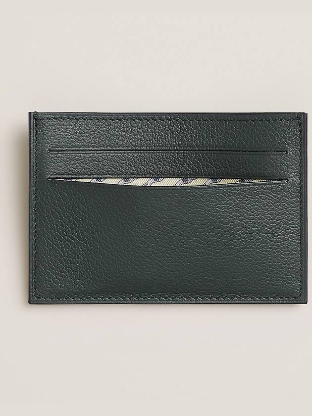 Citizen Twill Card Wallet Grey - HERMES - BALAAN 3