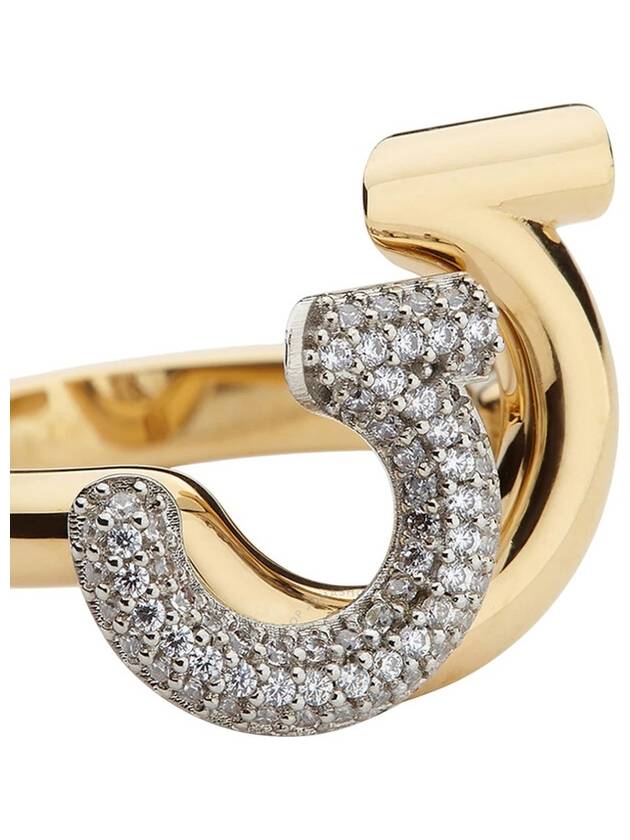 Ferragamo Ladies Damen Gancini Ring - SALVATORE FERRAGAMO - BALAAN 3