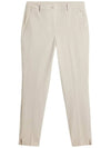 Women s Ray Fleece Twill Golf Pants Moonbeam GWPA12005 U029 - J.LINDEBERG - BALAAN 1