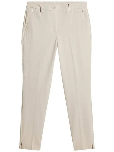 Women s Ray Fleece Twill Golf Pants Moonbeam GWPA12005 U029 - J.LINDEBERG - BALAAN 1